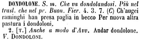 dondolone