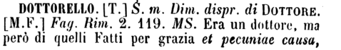 dottorello
