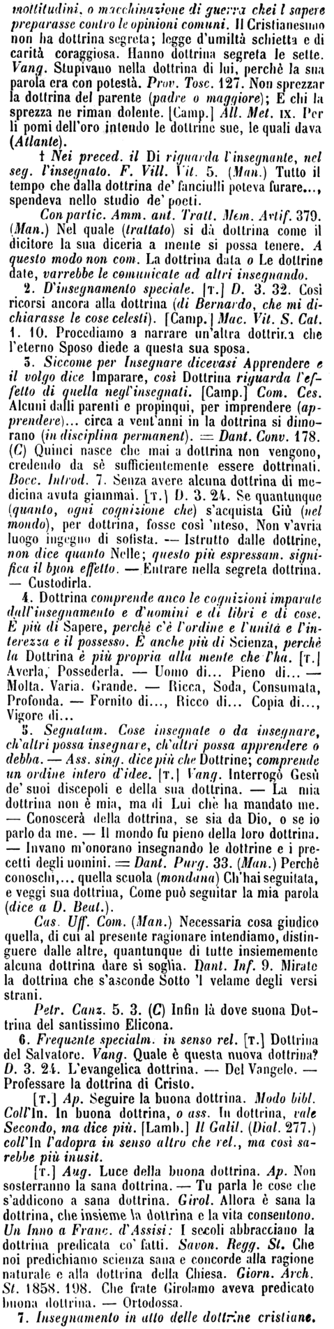 dottrina