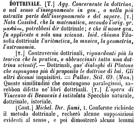 dottrinale