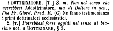 dottrinatore