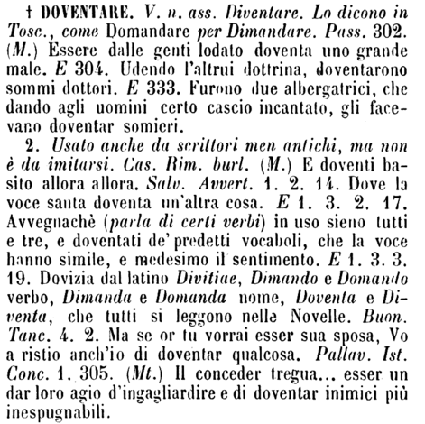 doventare