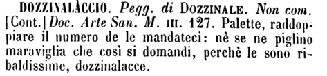 dozzinalaccio