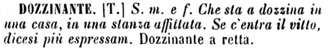 dozzinante