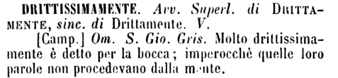 drittissimamente
