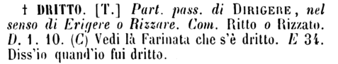 dritto