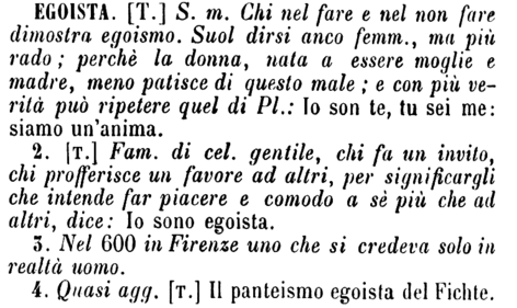 egoista