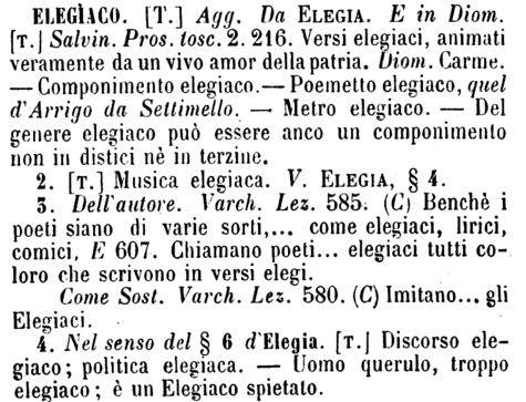 elegiaco