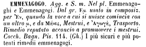 emmenagogo
