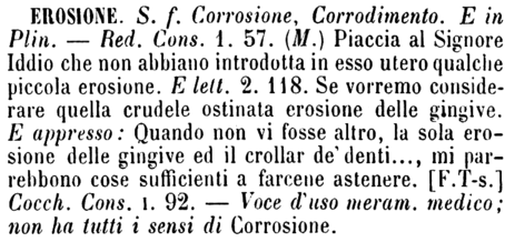 erosione