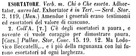 esortatore