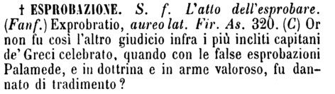 esprobazione