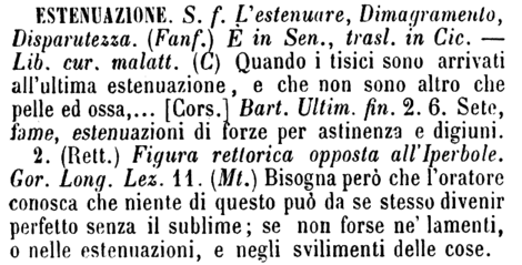 estenuazione