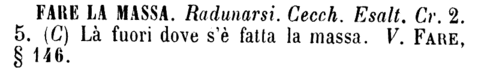 fare-la-massa