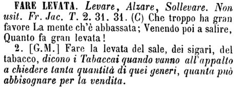 fare-levata