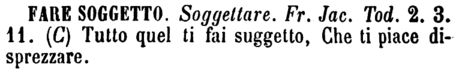 fare-soggetto