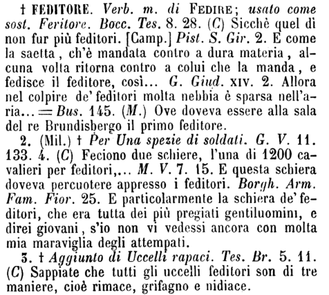 feditore