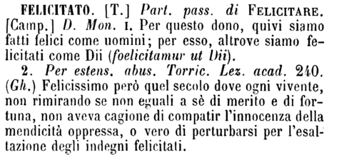felicitato