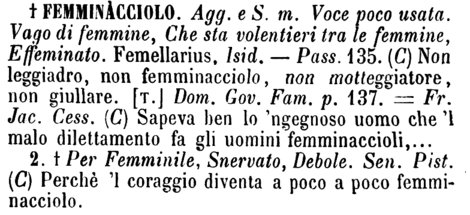 femminacciolo