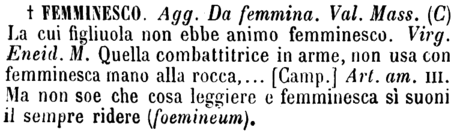 femminesco