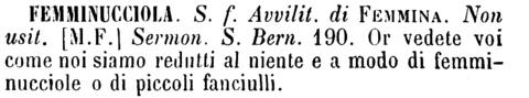 femminucciola