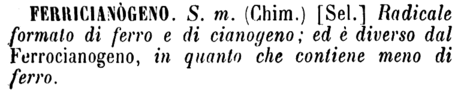 ferricianogeno