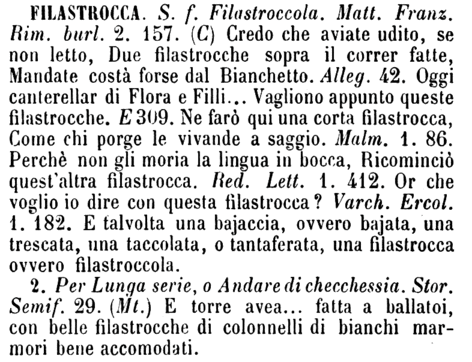 filastrocca