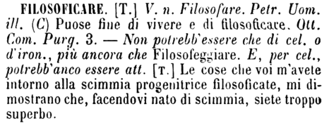 filosoficare