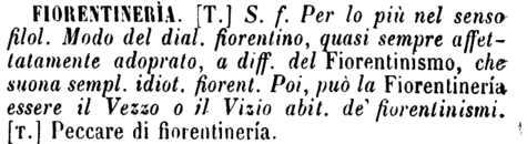 fiorentineria