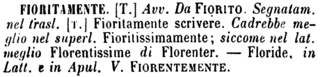 fioritamente