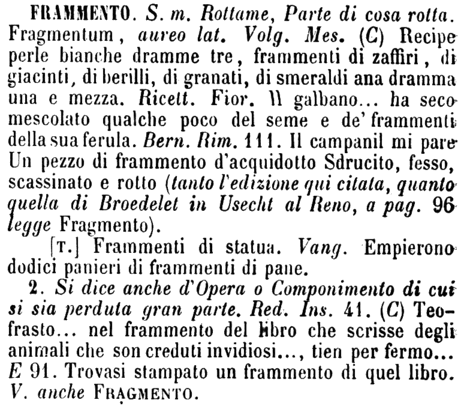 frammento