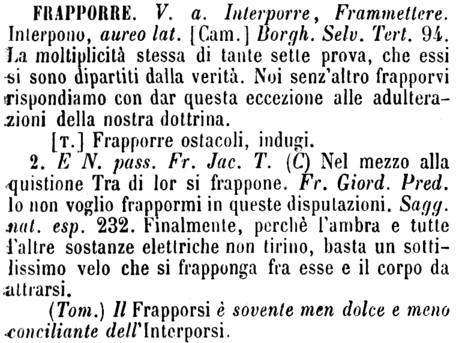 frapporre