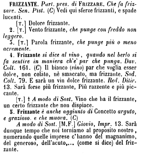 frizzante