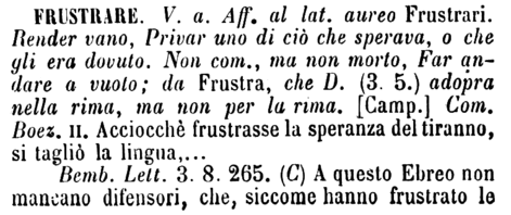 frustrare