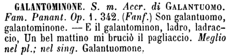 galantominone