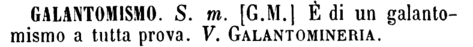 galantomismo
