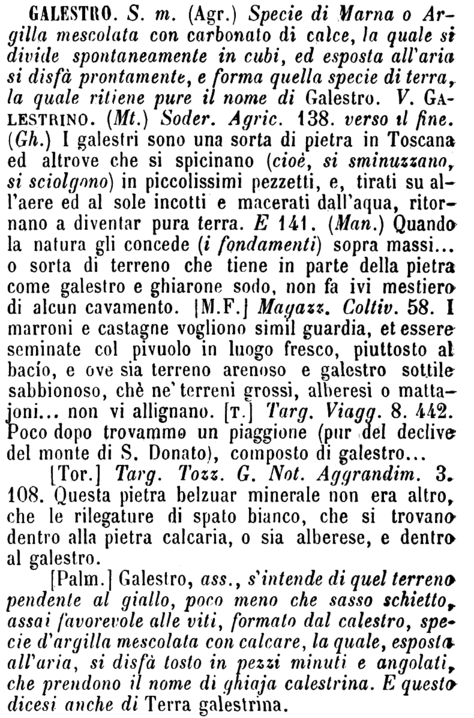 galestro
