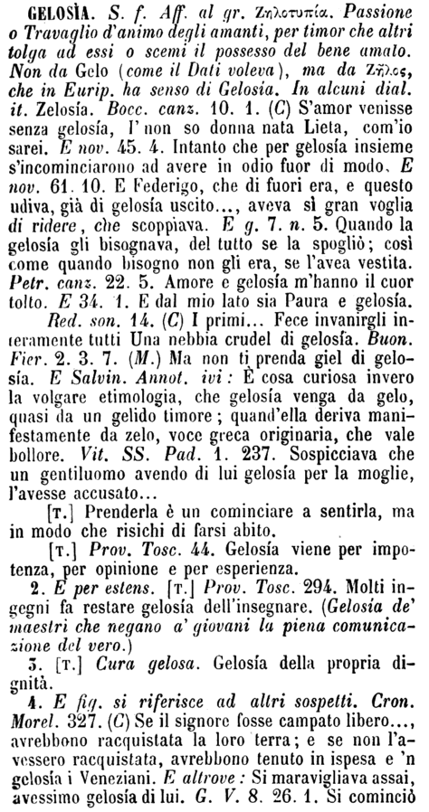 gelosia