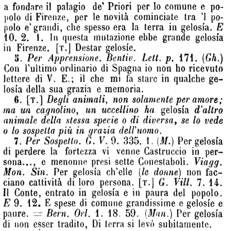 gelosia