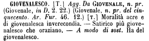 giovenalesco