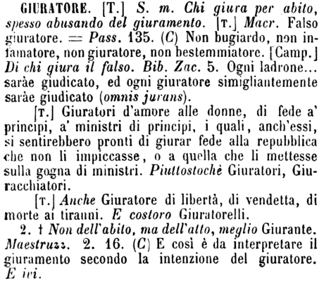 giuratore