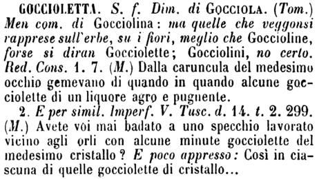 goccioletta