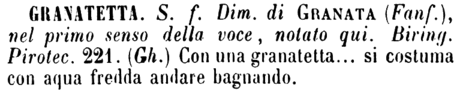 granatetta