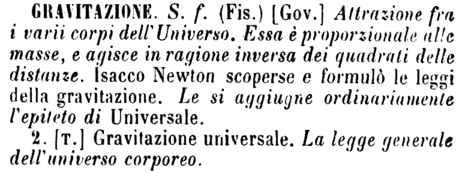 gravitazione