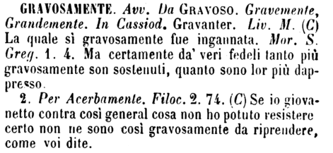 gravosamente