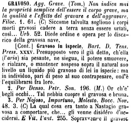 gravoso