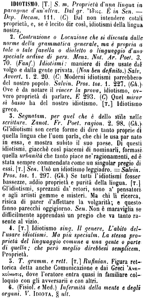idiotismo