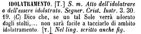 idolatramento