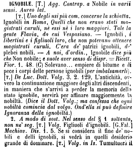 ignobile