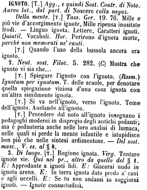 ignoto